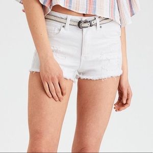 American Eagle white shorts